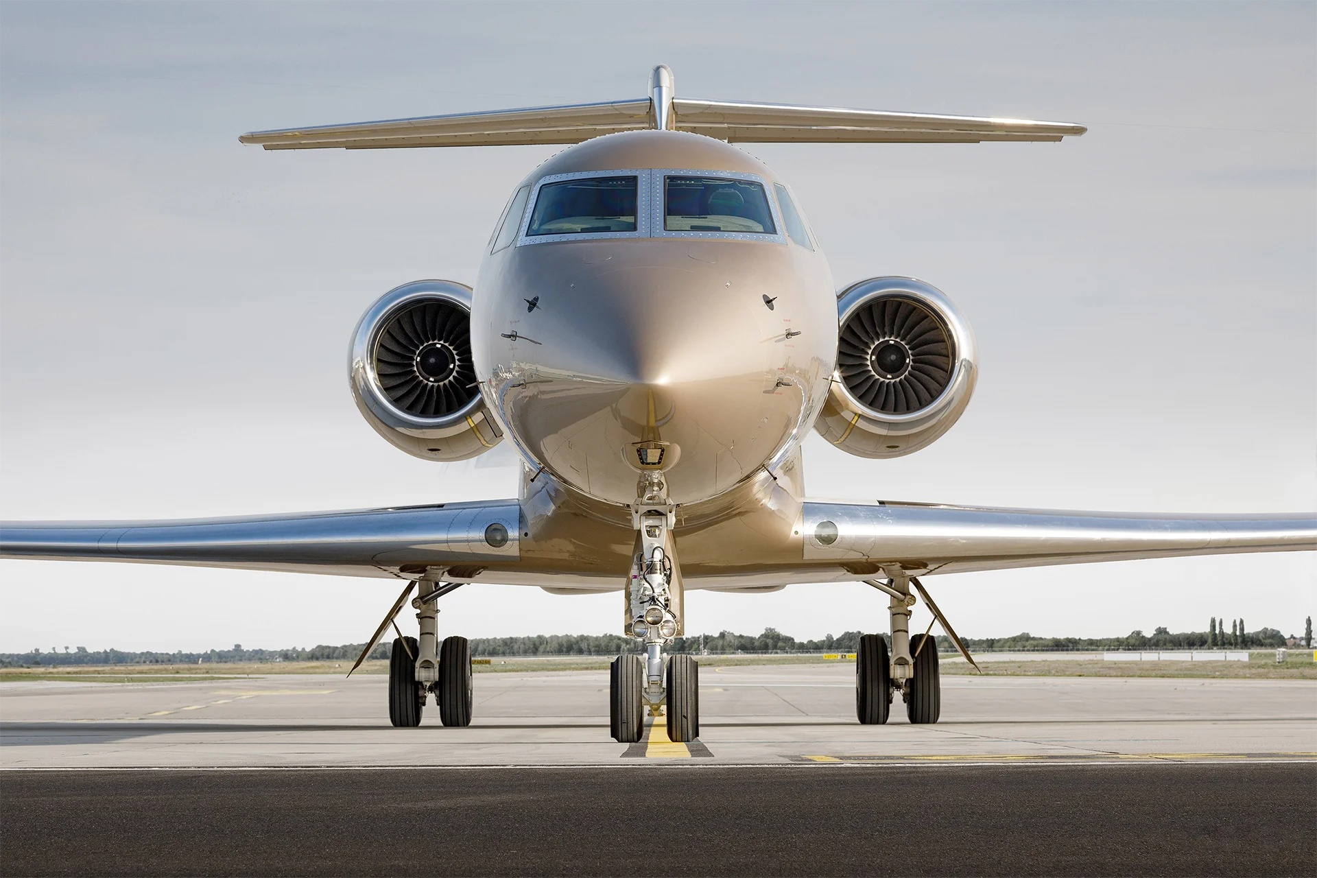 A Gulfstream G550 which we offer for our private jet charter and is part of Avcon Jet's Charter Fleet.
