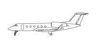 bp-black-gulfstream-g450